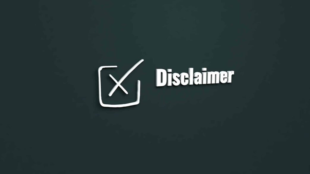 Website medical disclaimer, disclaimer